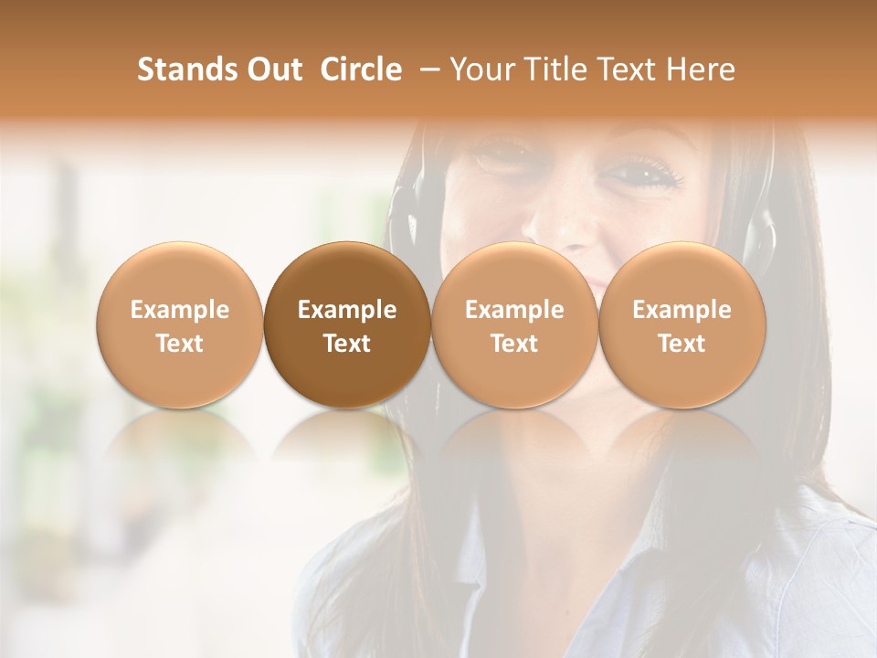 Communication Center Employee PowerPoint Template