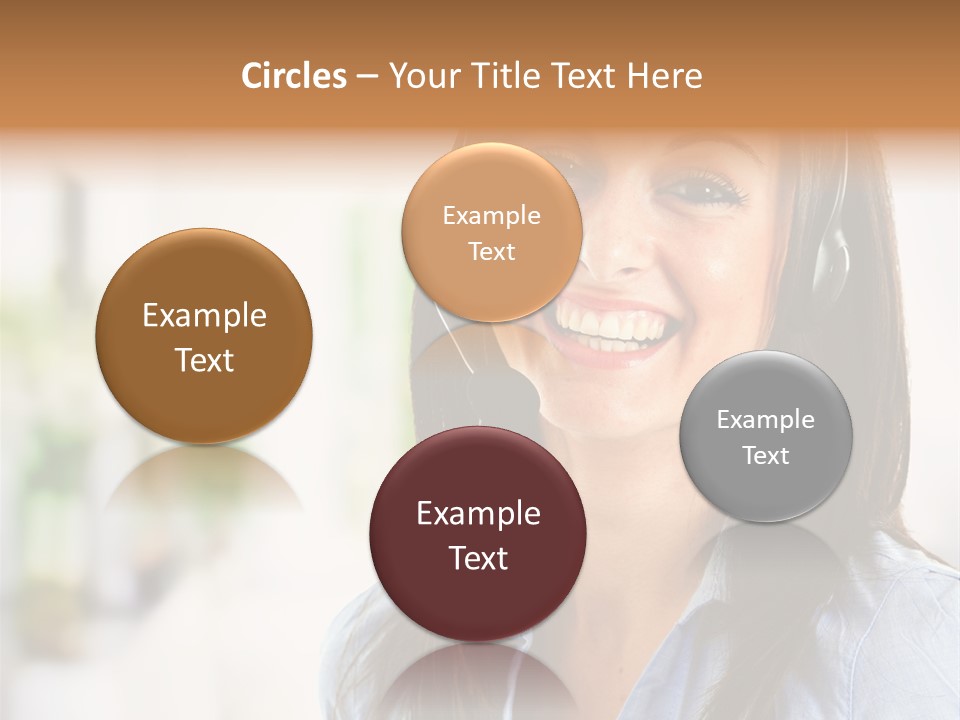 Communication Center Employee PowerPoint Template