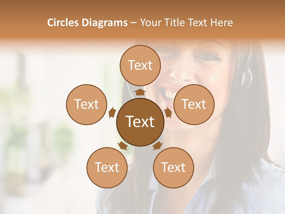 Communication Center Employee PowerPoint Template