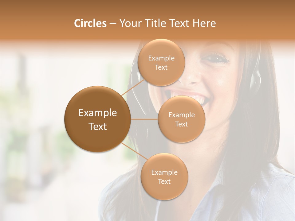 Communication Center Employee PowerPoint Template