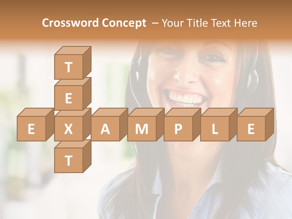 Communication Center Employee PowerPoint Template