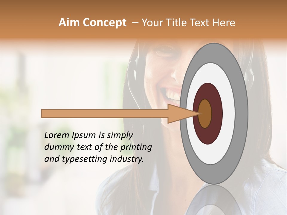 Communication Center Employee PowerPoint Template