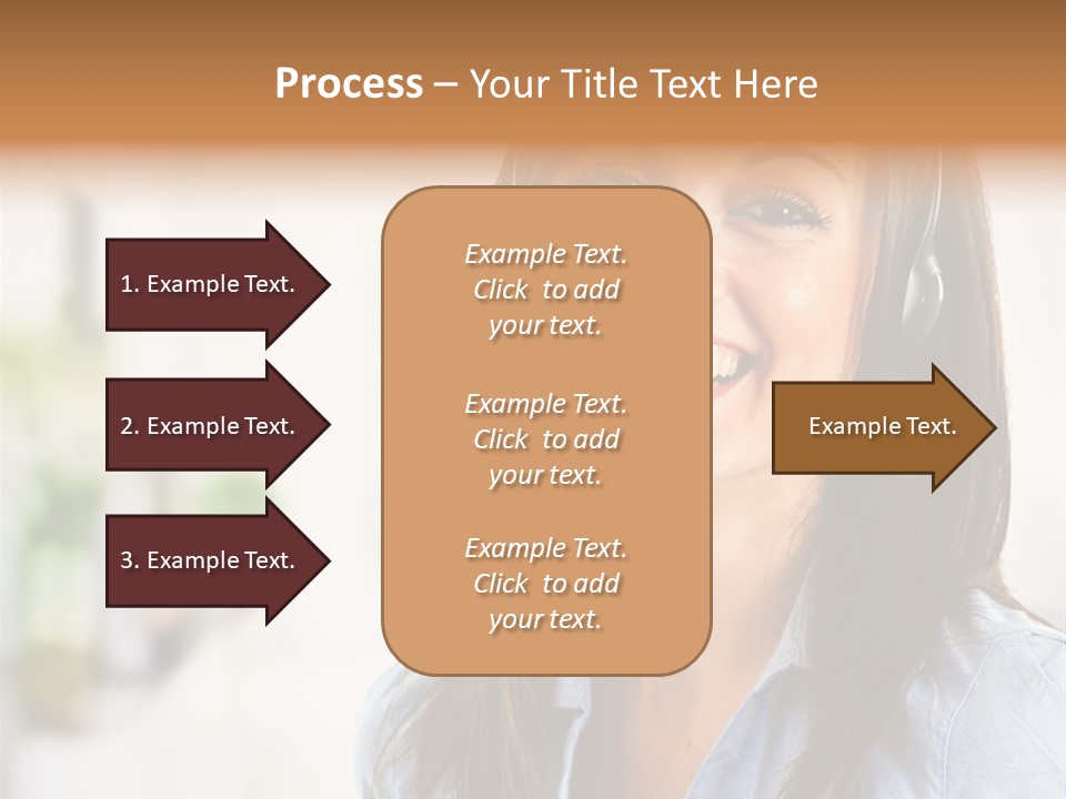 Communication Center Employee PowerPoint Template
