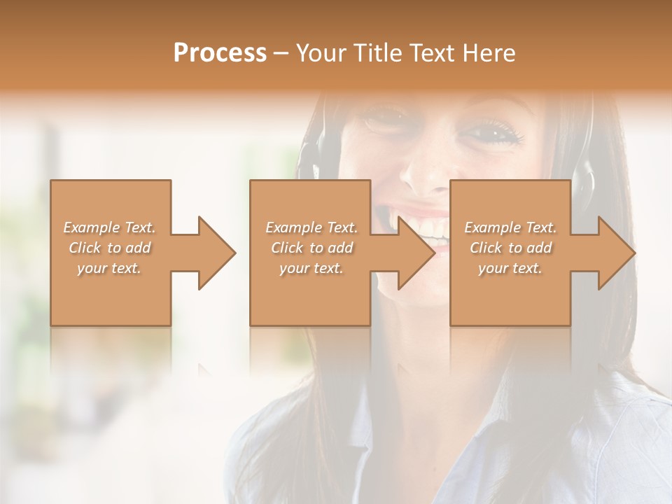 Communication Center Employee PowerPoint Template