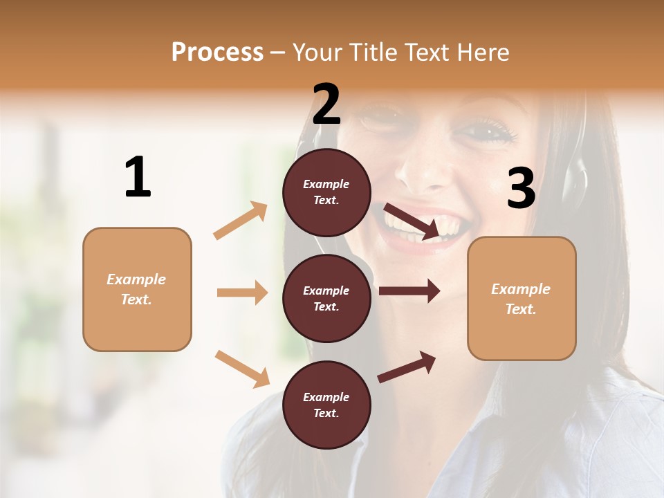 Communication Center Employee PowerPoint Template