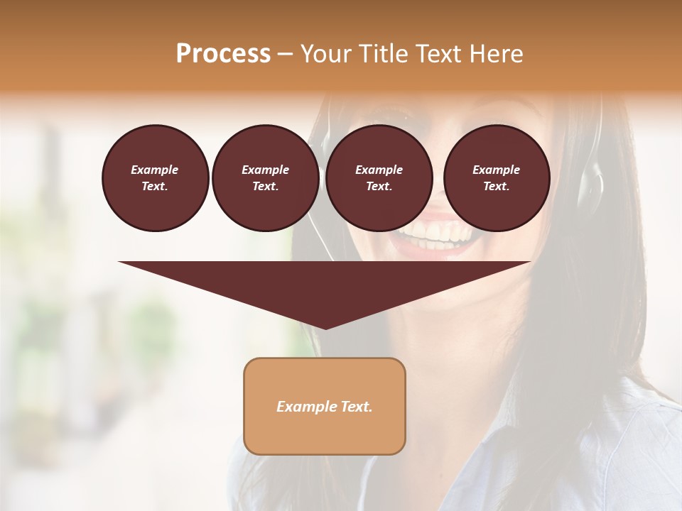 Communication Center Employee PowerPoint Template