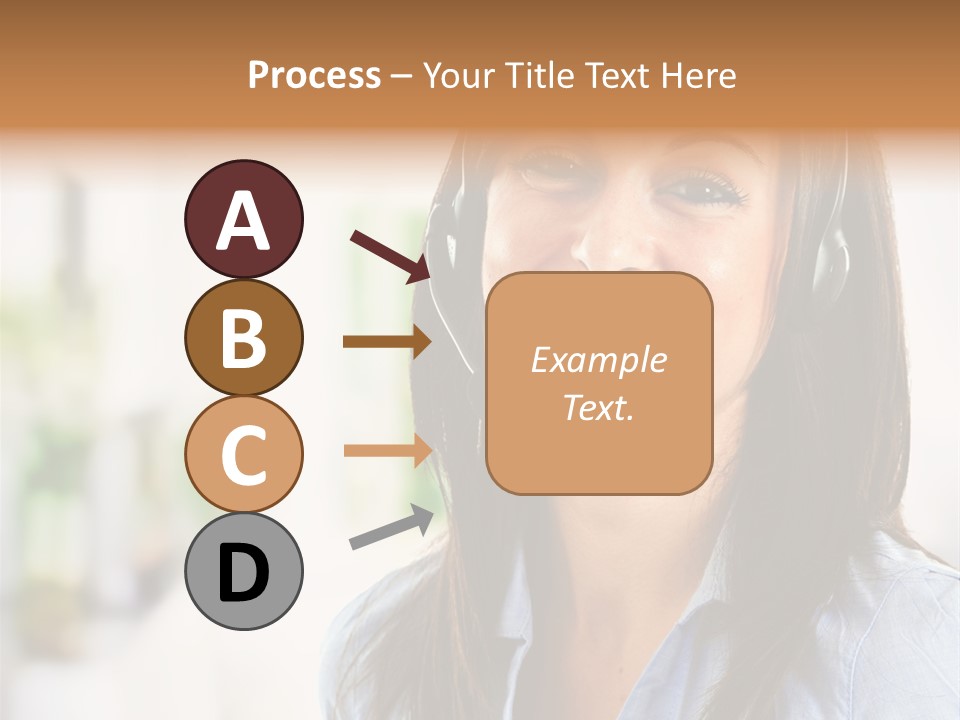 Communication Center Employee PowerPoint Template