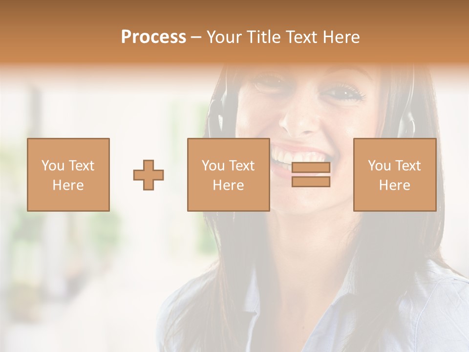 Communication Center Employee PowerPoint Template
