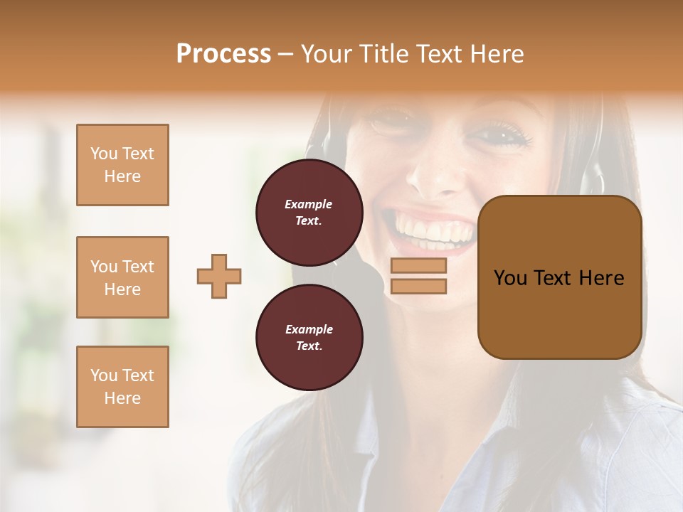 Communication Center Employee PowerPoint Template