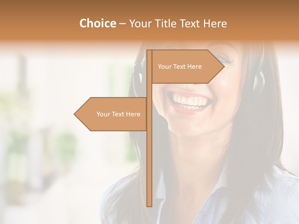 Communication Center Employee PowerPoint Template