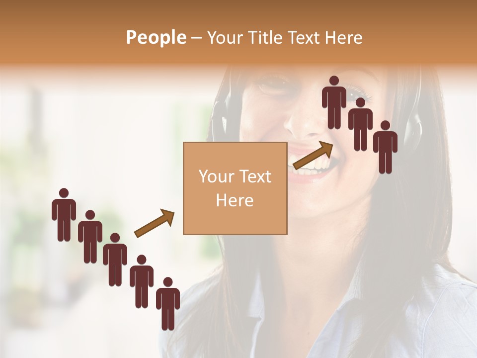 Communication Center Employee PowerPoint Template