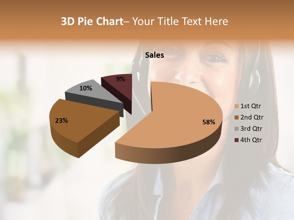 Communication Center Employee PowerPoint Template