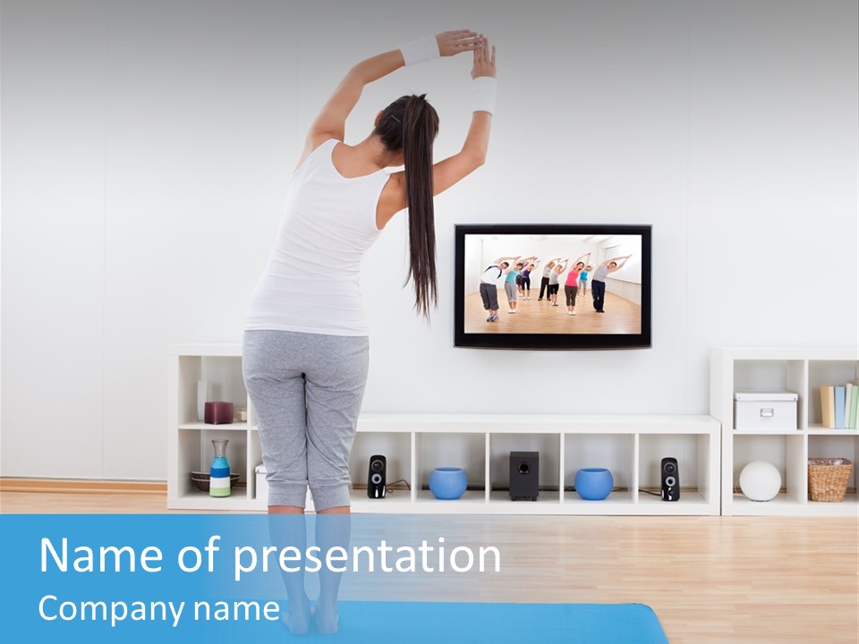 Program Active Online PowerPoint Template