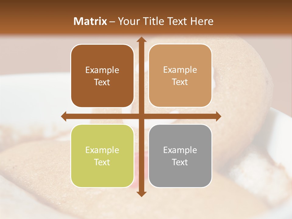 Spa Biscuit Cute PowerPoint Template