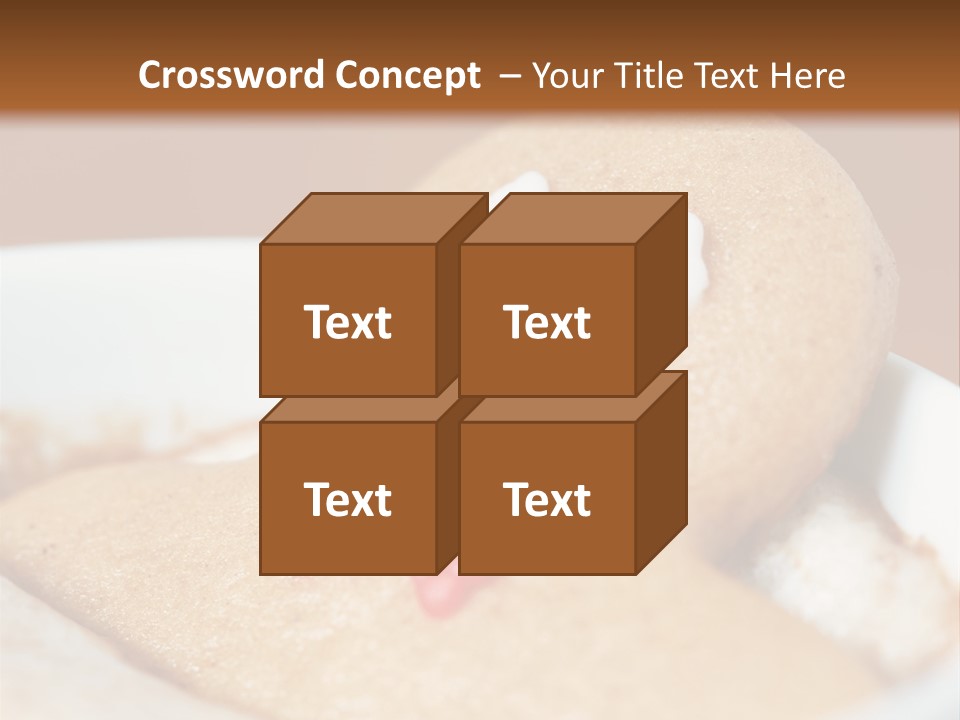 Spa Biscuit Cute PowerPoint Template