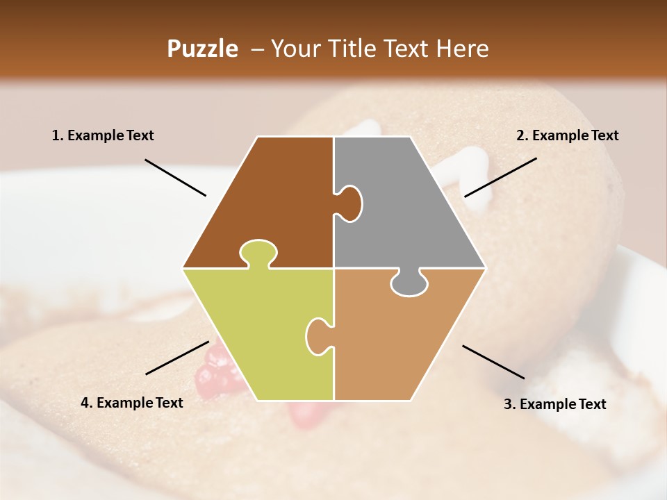 Spa Biscuit Cute PowerPoint Template