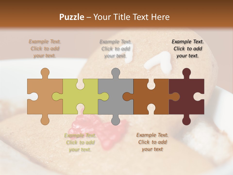 Spa Biscuit Cute PowerPoint Template