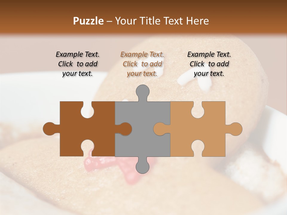 Spa Biscuit Cute PowerPoint Template