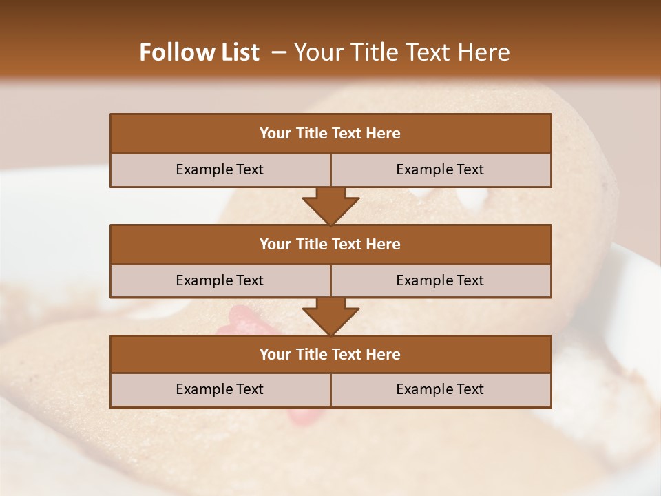 Spa Biscuit Cute PowerPoint Template