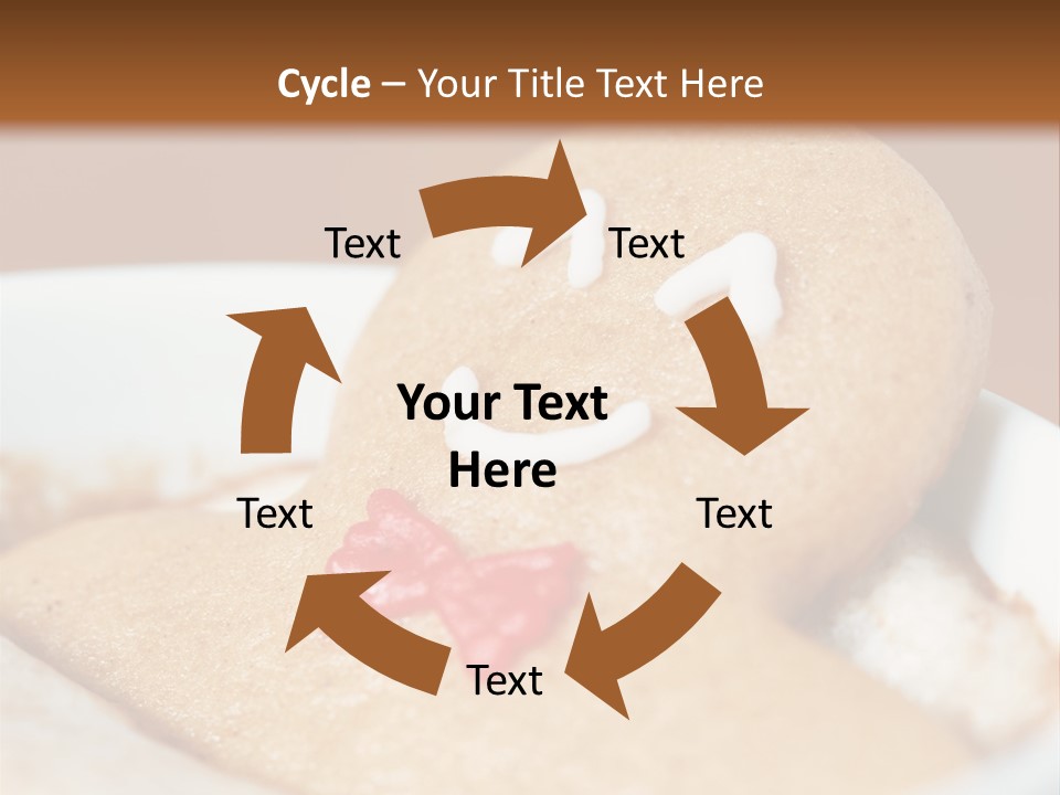 Spa Biscuit Cute PowerPoint Template