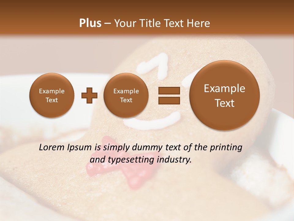 Spa Biscuit Cute PowerPoint Template