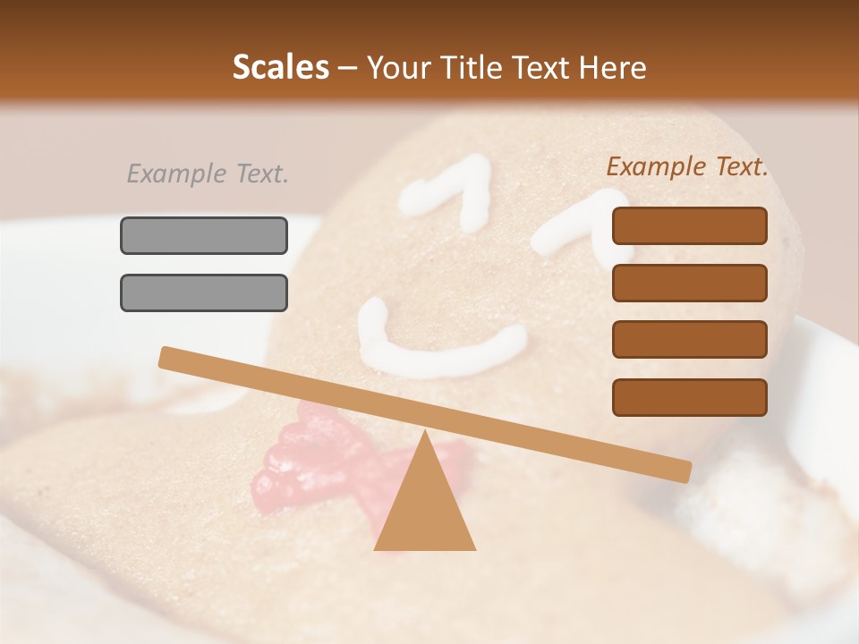 Spa Biscuit Cute PowerPoint Template