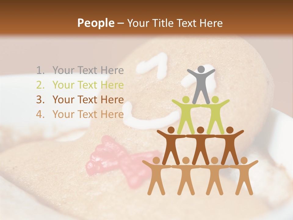 Spa Biscuit Cute PowerPoint Template