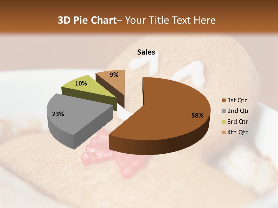 Spa Biscuit Cute PowerPoint Template