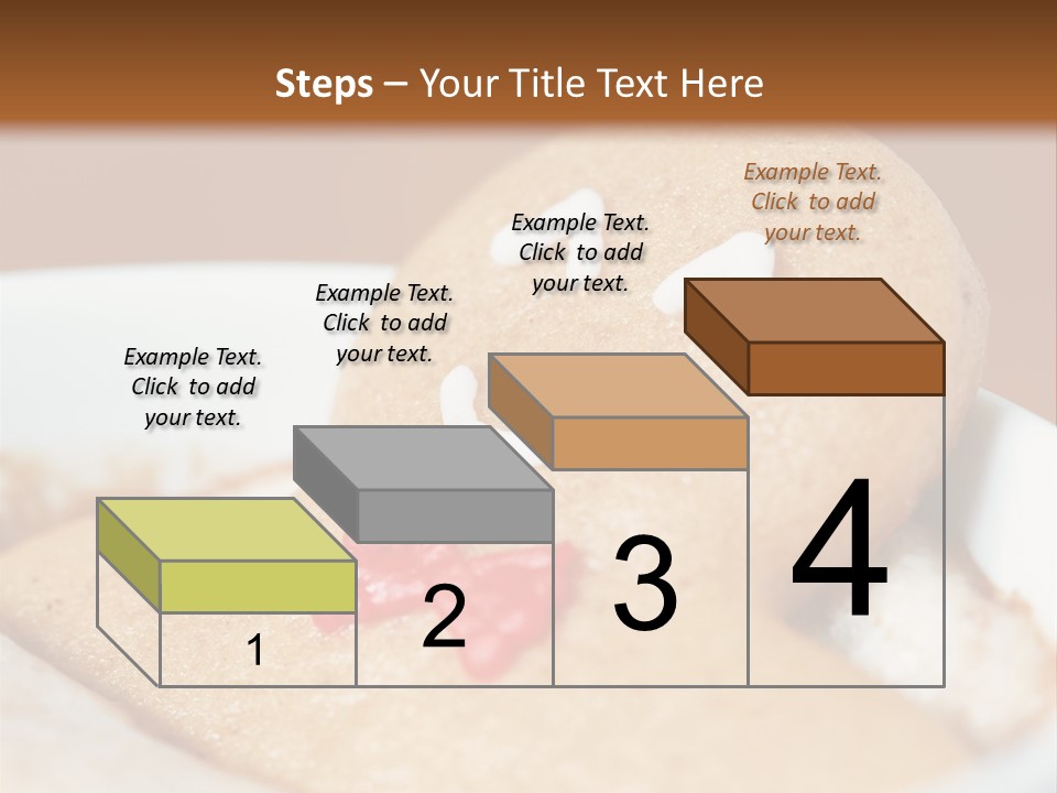 Spa Biscuit Cute PowerPoint Template