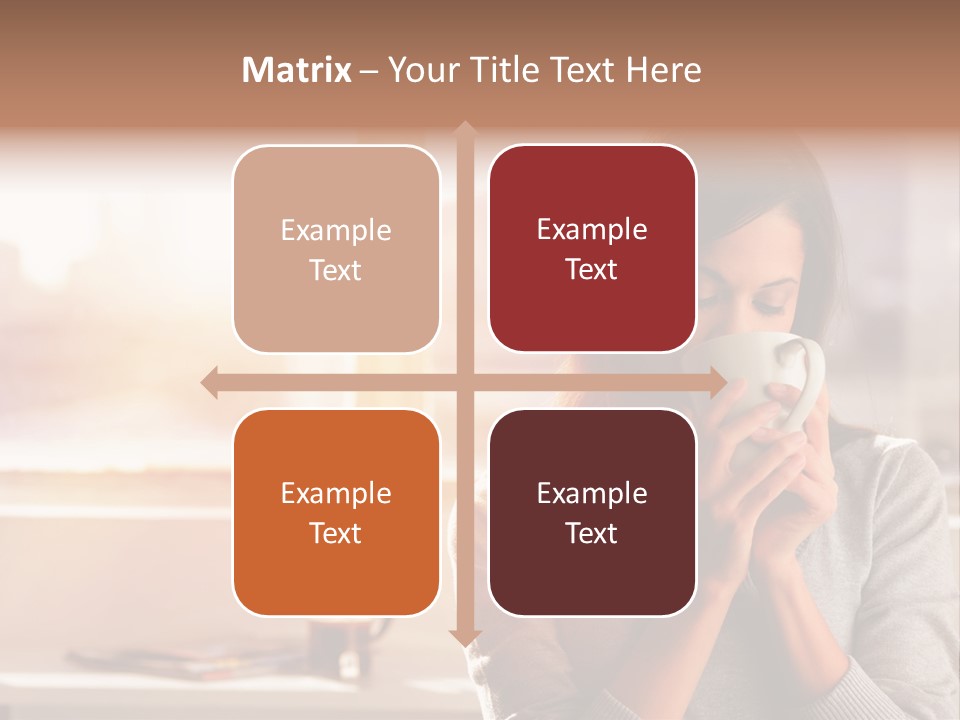 Beautiful Isolated Tea PowerPoint Template