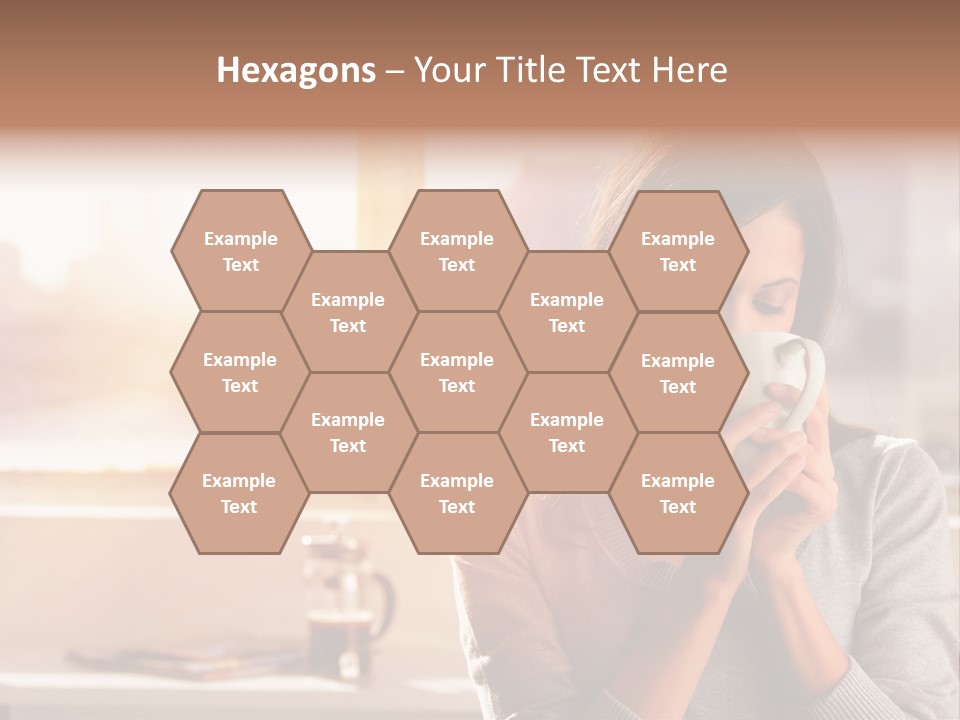 Beautiful Isolated Tea PowerPoint Template
