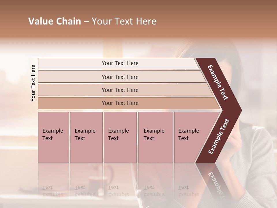 Beautiful Isolated Tea PowerPoint Template