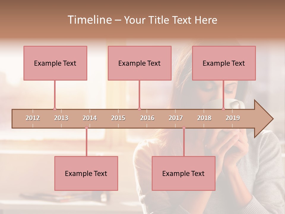 Beautiful Isolated Tea PowerPoint Template