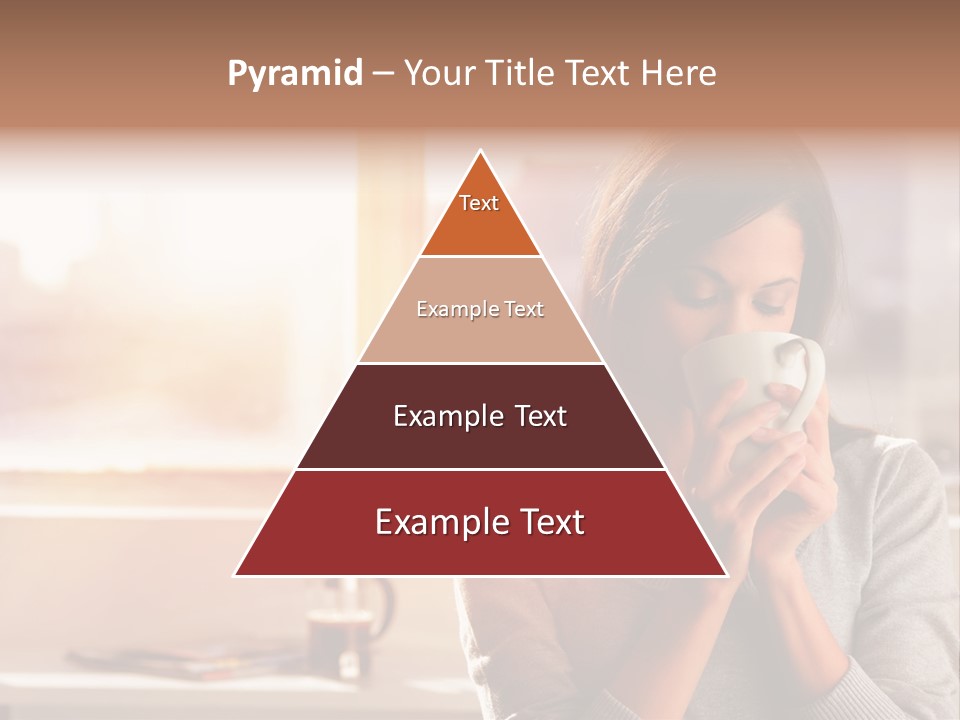 Beautiful Isolated Tea PowerPoint Template