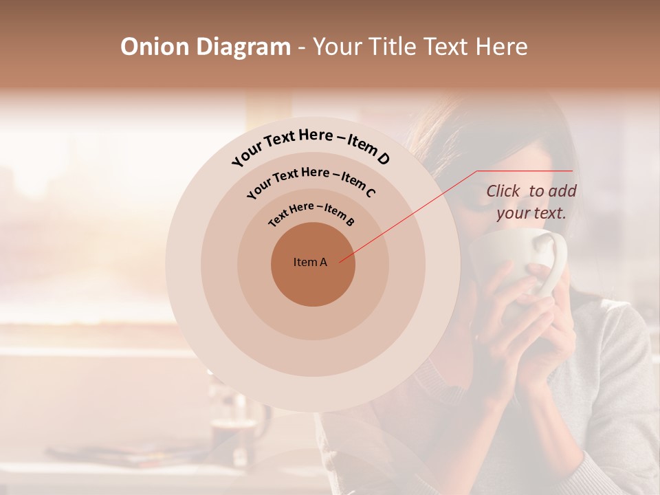 Beautiful Isolated Tea PowerPoint Template