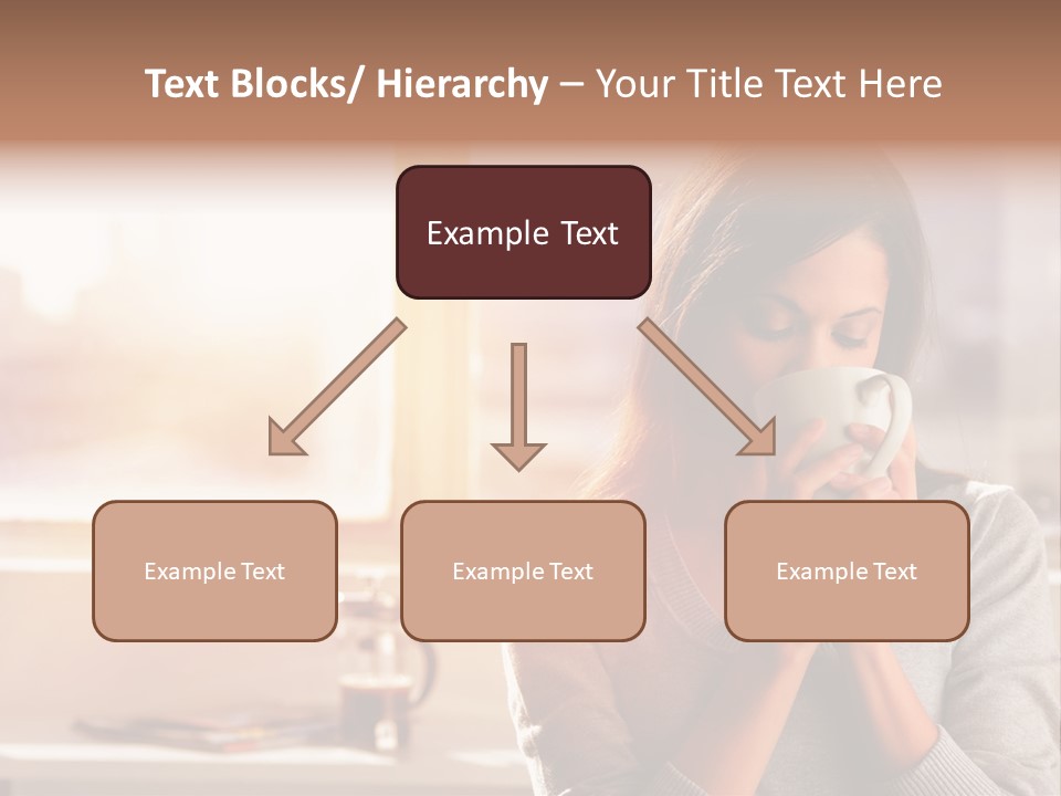 Beautiful Isolated Tea PowerPoint Template