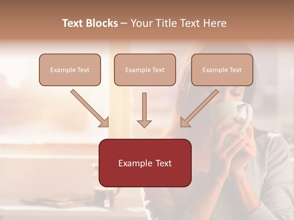 Beautiful Isolated Tea PowerPoint Template