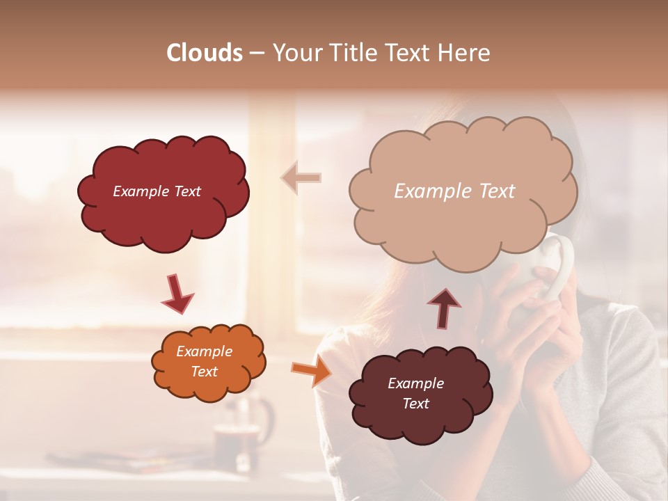 Beautiful Isolated Tea PowerPoint Template