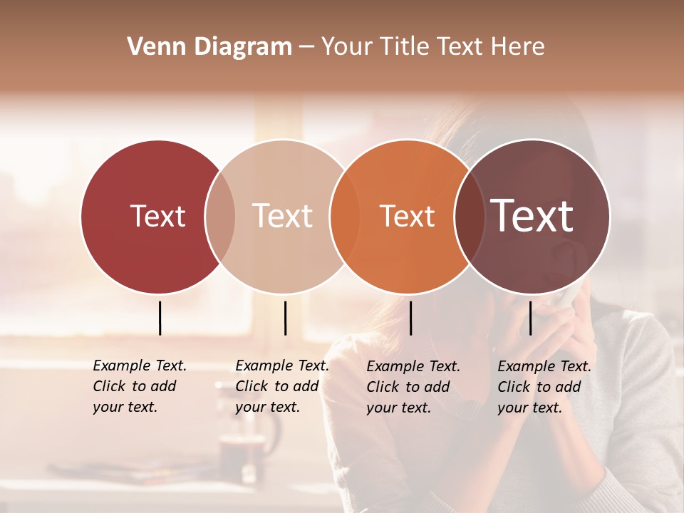 Beautiful Isolated Tea PowerPoint Template