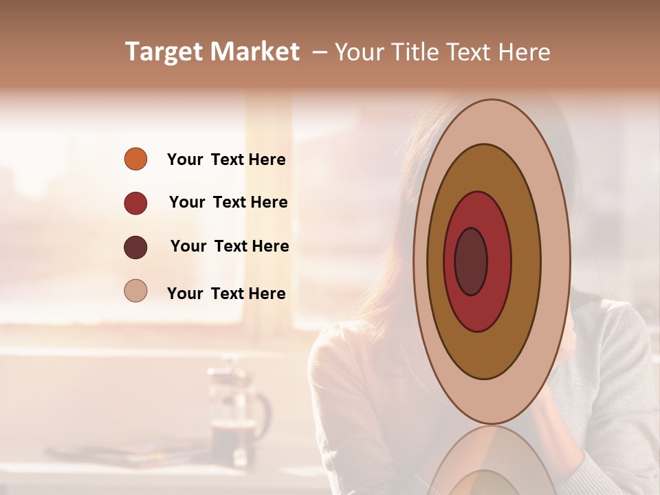 Beautiful Isolated Tea PowerPoint Template