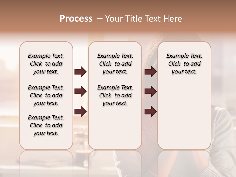 Beautiful Isolated Tea PowerPoint Template