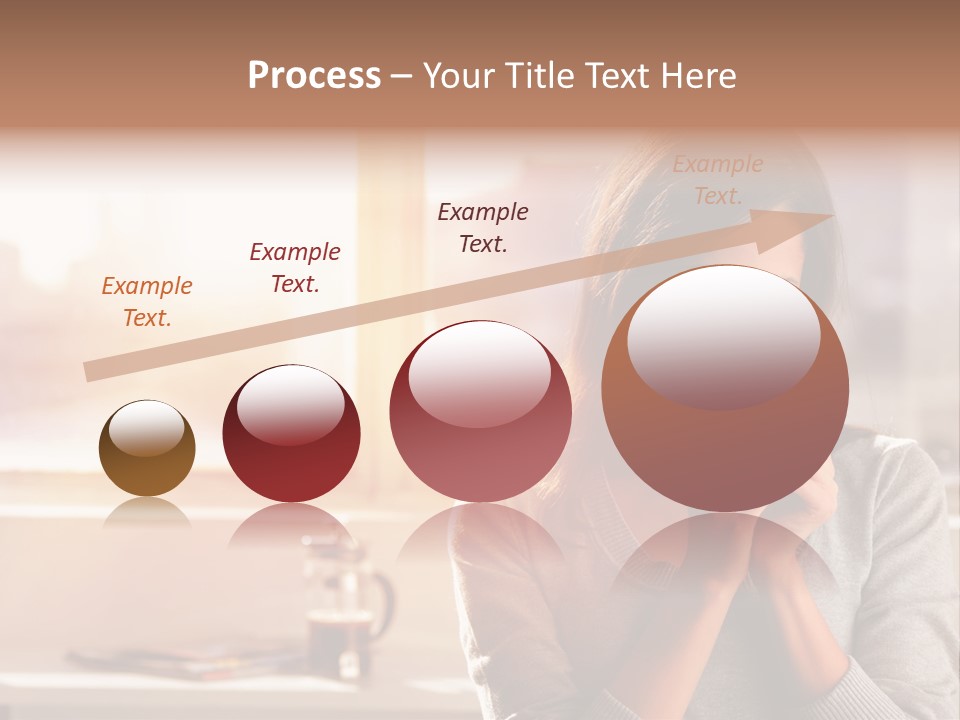 Beautiful Isolated Tea PowerPoint Template
