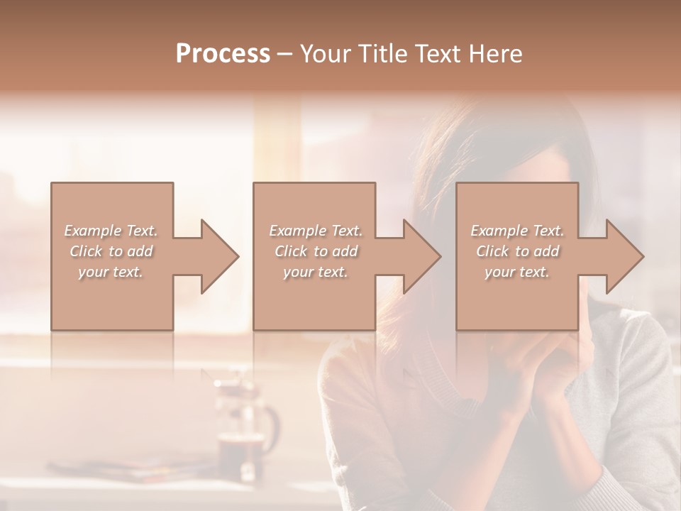 Beautiful Isolated Tea PowerPoint Template