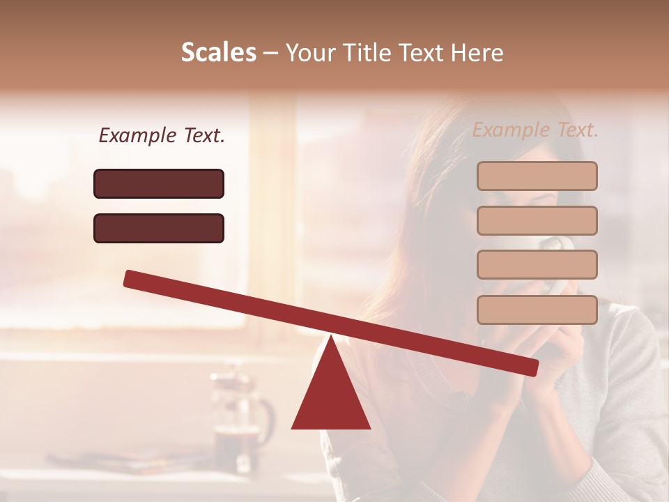 Beautiful Isolated Tea PowerPoint Template