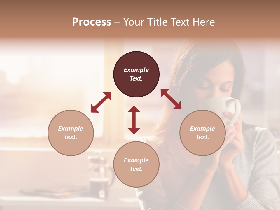 Beautiful Isolated Tea PowerPoint Template