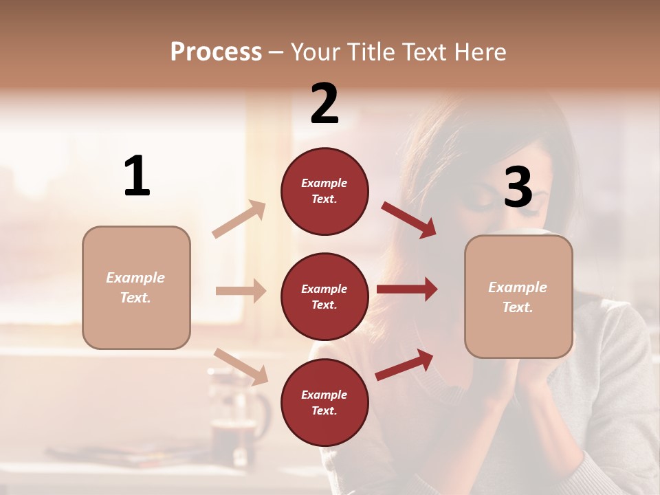 Beautiful Isolated Tea PowerPoint Template