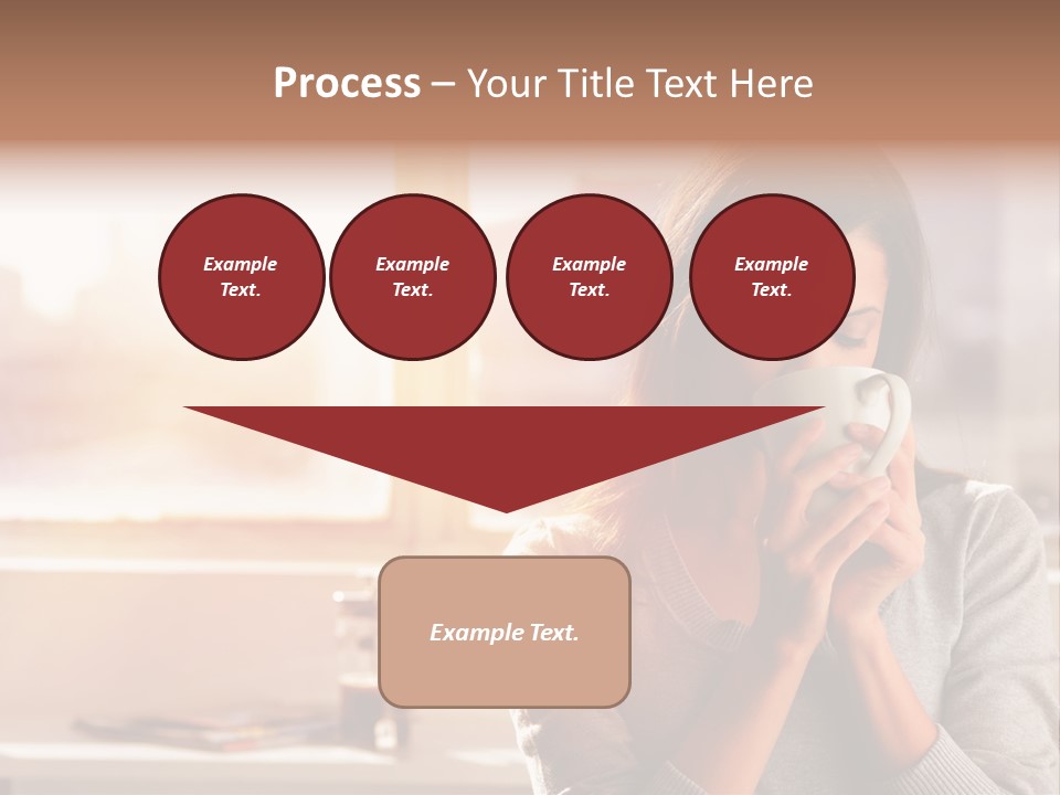 Beautiful Isolated Tea PowerPoint Template