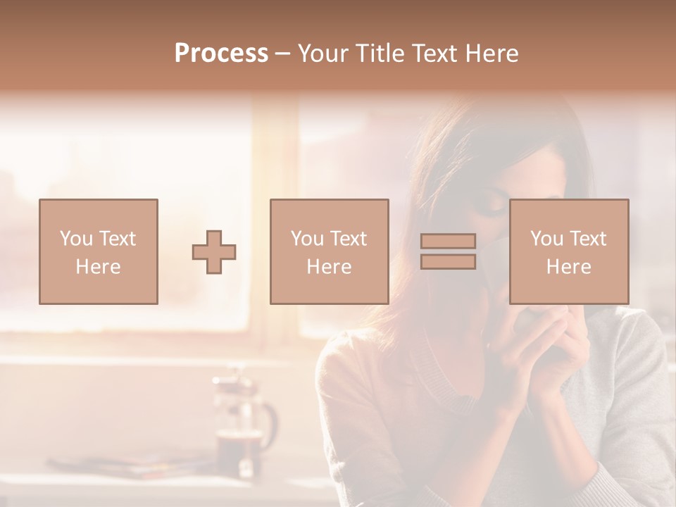 Beautiful Isolated Tea PowerPoint Template