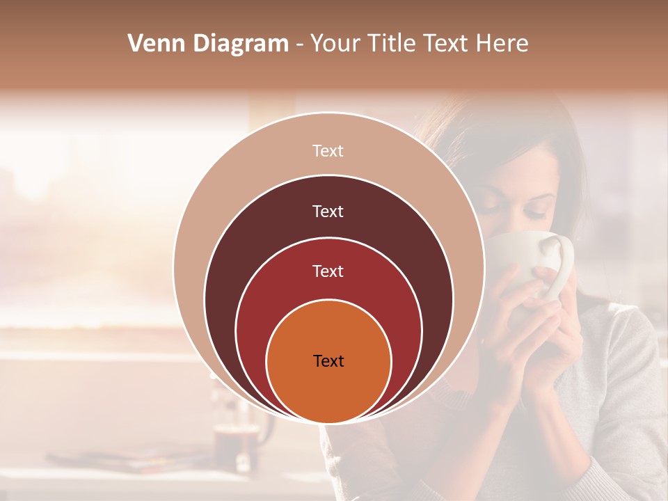 Beautiful Isolated Tea PowerPoint Template