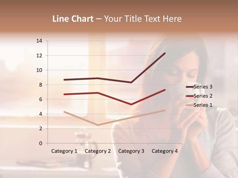 Beautiful Isolated Tea PowerPoint Template